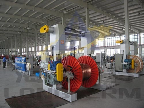 Plastic Cable Extrusion Extruder Machine Line, New Condition Nylon Wire and Cable Extrusion Line Price!