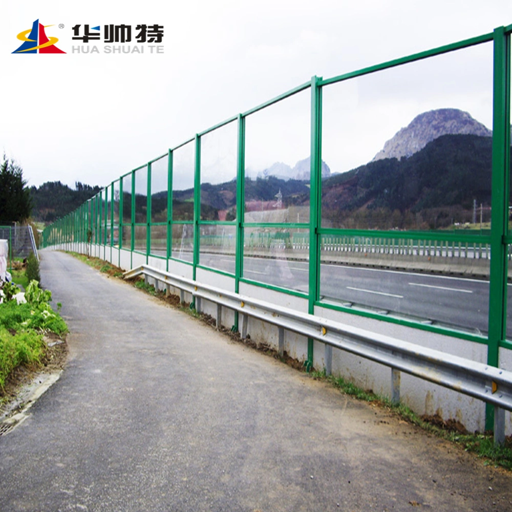 Transparent Plastic Glass Sound Barier for Road/Bridge Barrier