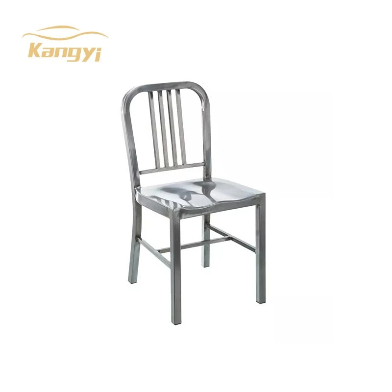 Model Full Welding Stainless Steel Chair Different Aluminum Restaurant Dining Chair