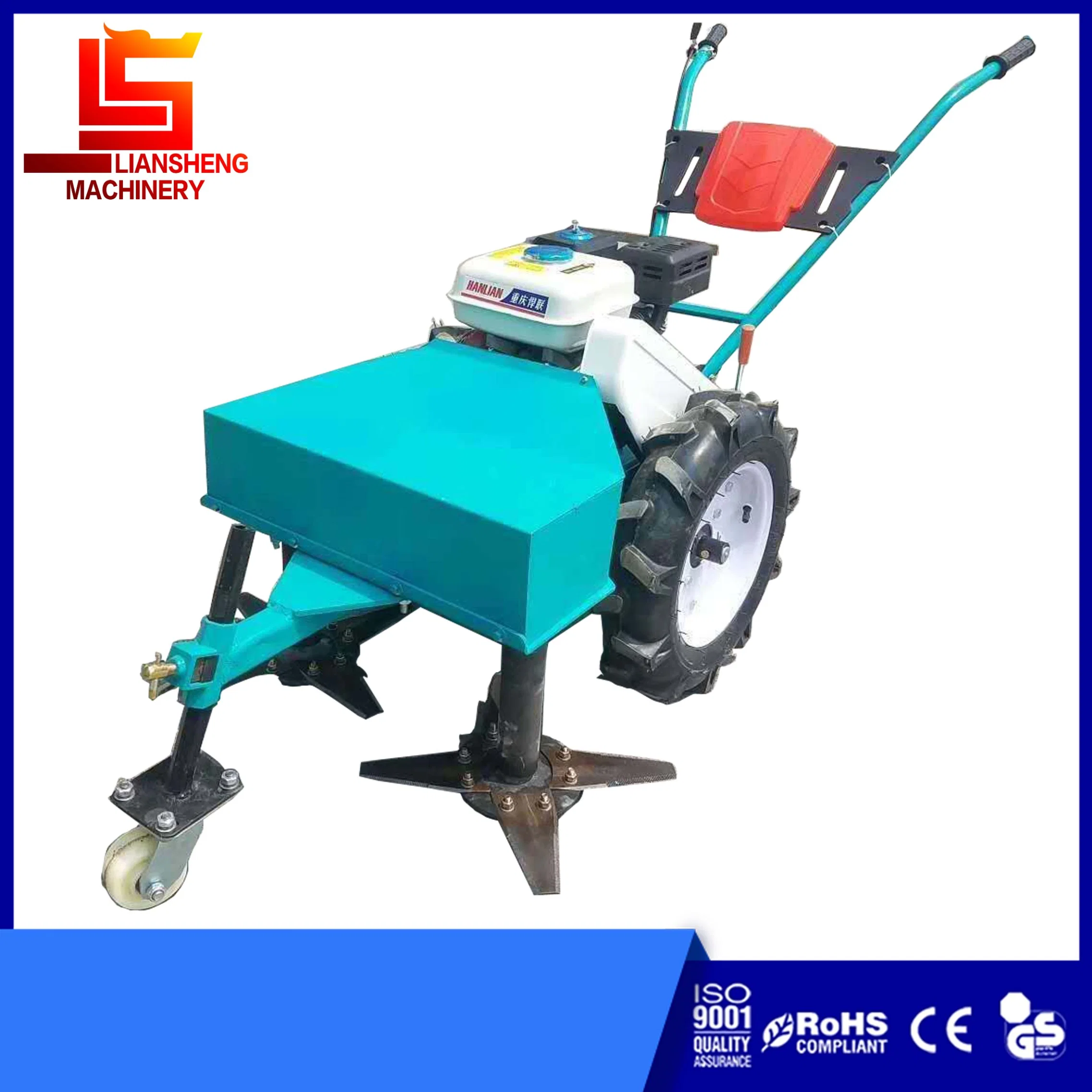 Small Weeding Machine Gasoline / Diesel Engine Mower Grass Cutting Machine Garden Orchard Lawn Mower