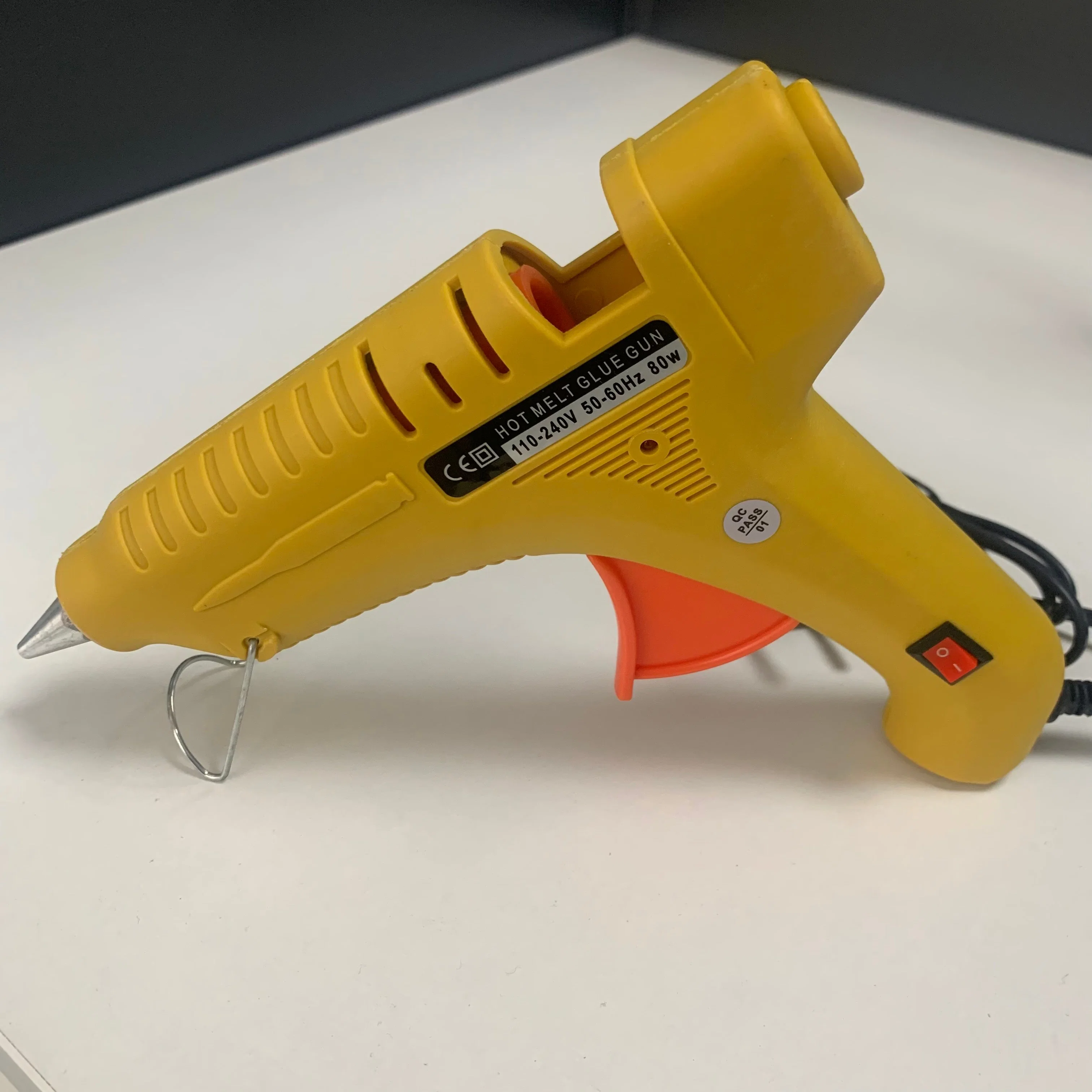 Outil à main DIY Pistolet à colle thermofusible avec interrupteur