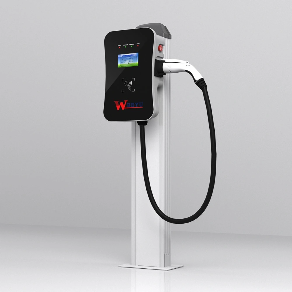 Easy-Installing Wall-Mounted Electric Vehicle Charger of EV Car Battery Charging