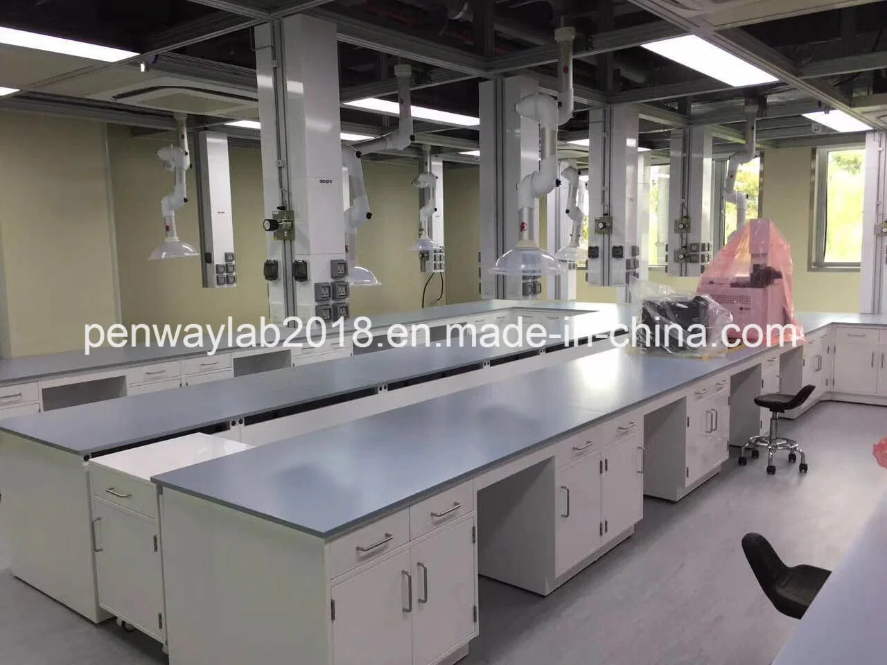 Phenolic, Epoxy Ceramic Top - Pharmazeutische, Chemie, Wissenschaft, University Lab Table Lab Bench Lab Furniture