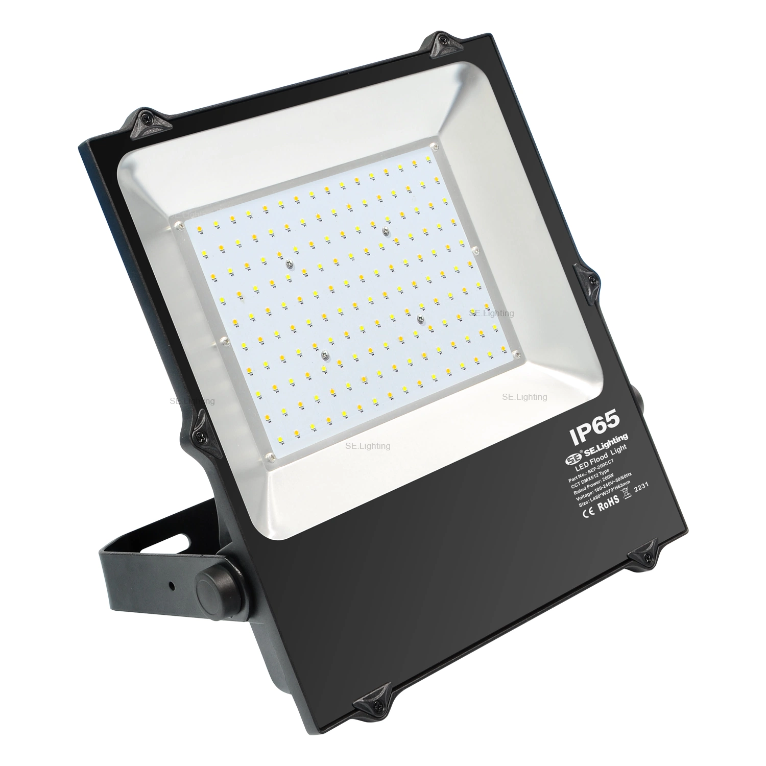 مصباح LED من المرحلة N قابل للضبط 3000K+6500K DMX CCT