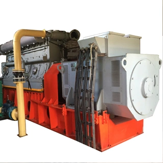 Continous Operation High Efficiency Biogas Natural Gas Power Generator Set for Sale