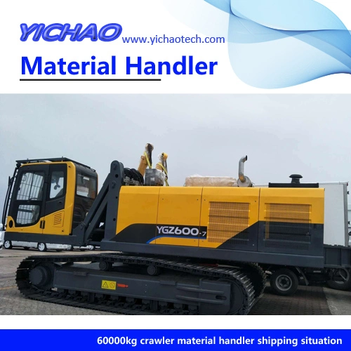 50000kg Crawler Material Handling Equipment Loading and Unloading Bulk Material