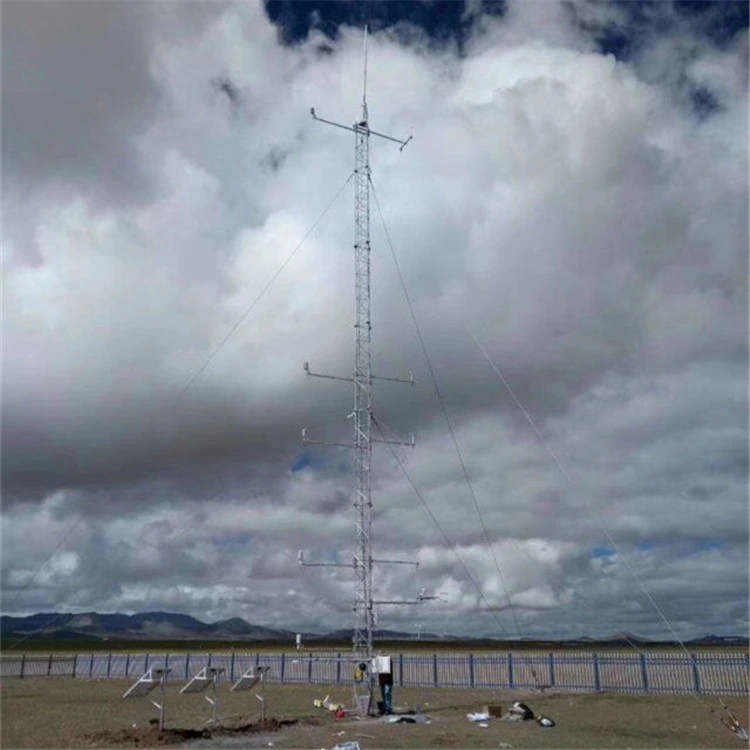 Antenna Types of Self Supporting Guy Mast Telecommunication Tower