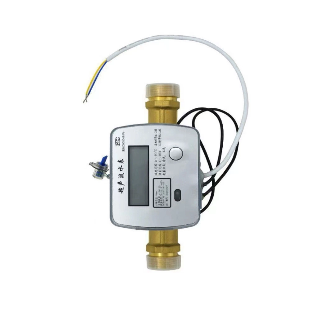 Modbus RTU inalámbrico Digital Brass Body DN15 9600 banda ultrasónica Medidor de agua