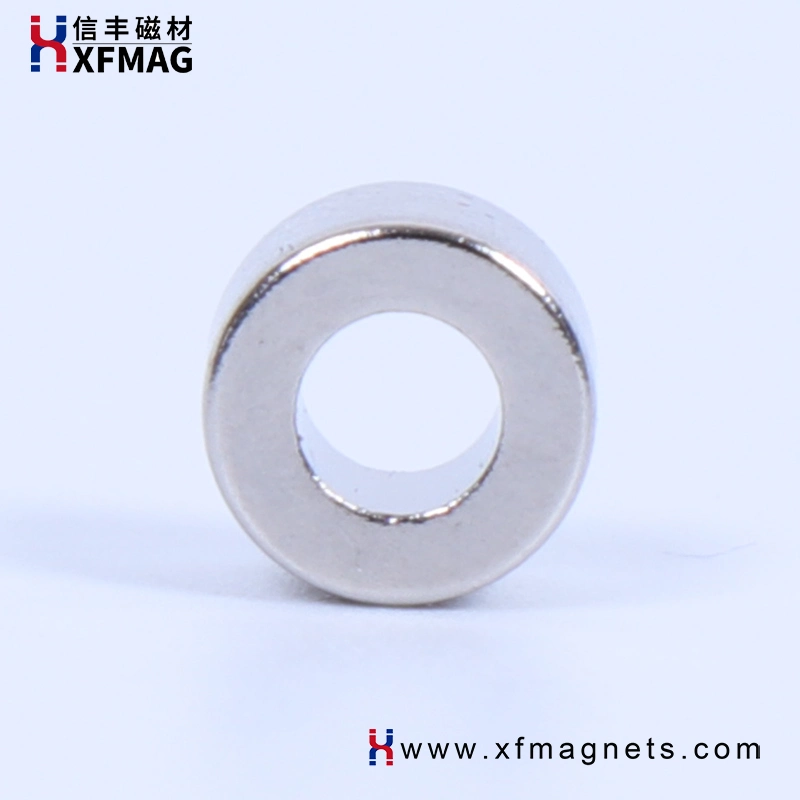Cylinder Ring Sh Series Sintered Nickel Coating Magnets Strong Permanent Neodymium NdFeB Magnet