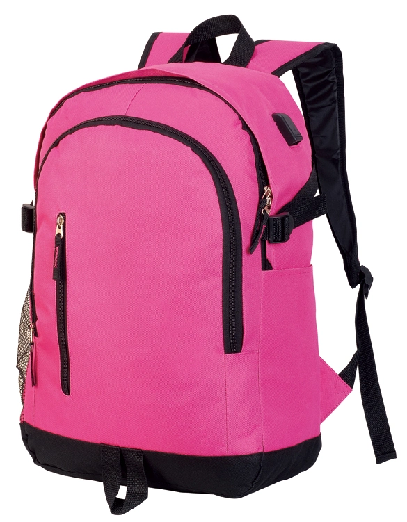 Smooth Stylish Backpacks USB Outdoor Travel School Bag Fashion Bag Packs Backpack