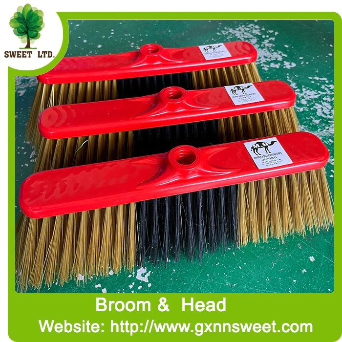 Plastic Broom Floor Cleaner Sweeper Vacuum Cleaner Broom with Wooden Handle Mop Stick