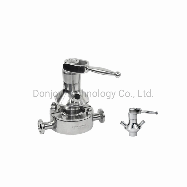 Stainless Steel Manual Aseptic Sampling Valve with Pipeline Connector