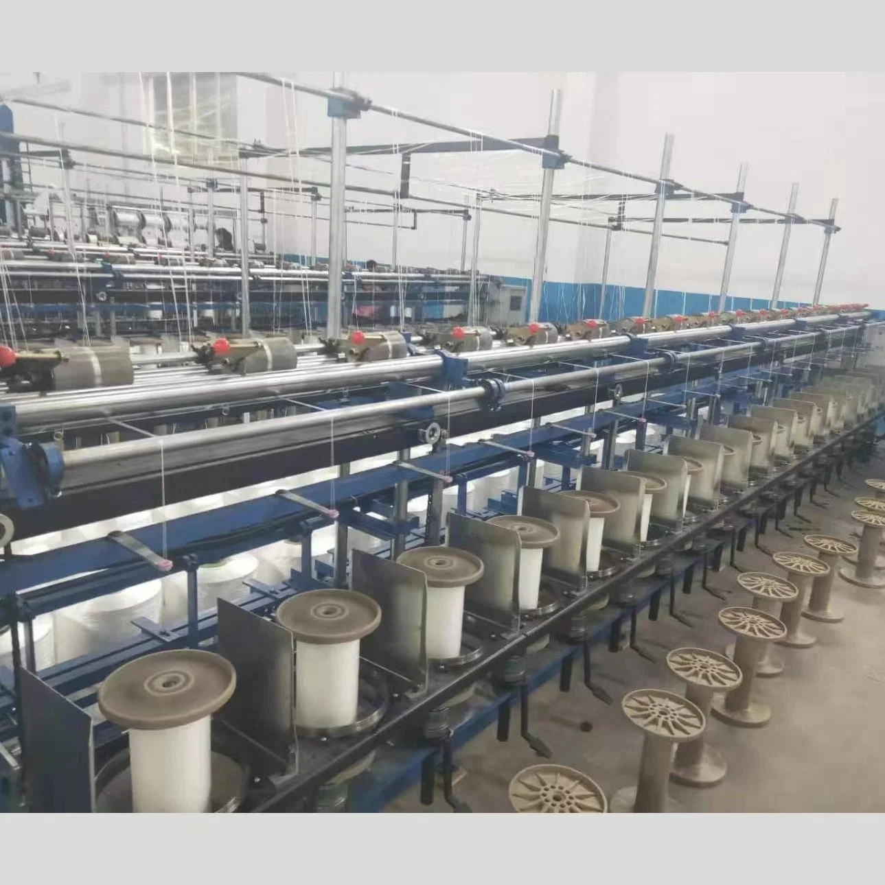 Polypropylene Yarn Doubling and Twisting Spinning Texturizing Machine