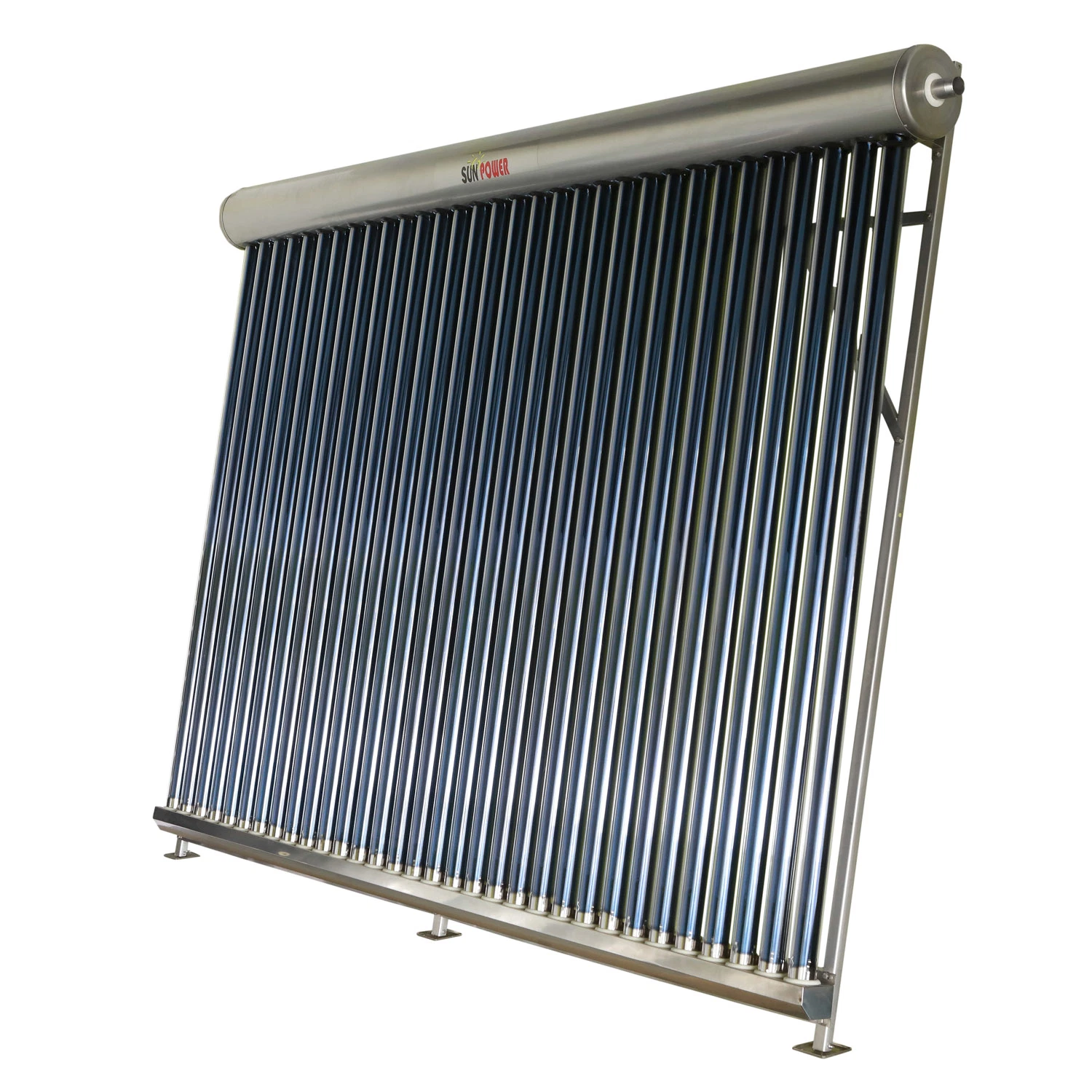 Unpressurized Vacuum Tube Solar Water Heater Project