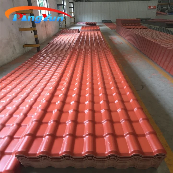 Roma Style Synthetic Resin Plastic Spanish Roffing Sheet Roof Tiles Price with 30 Years Warranty