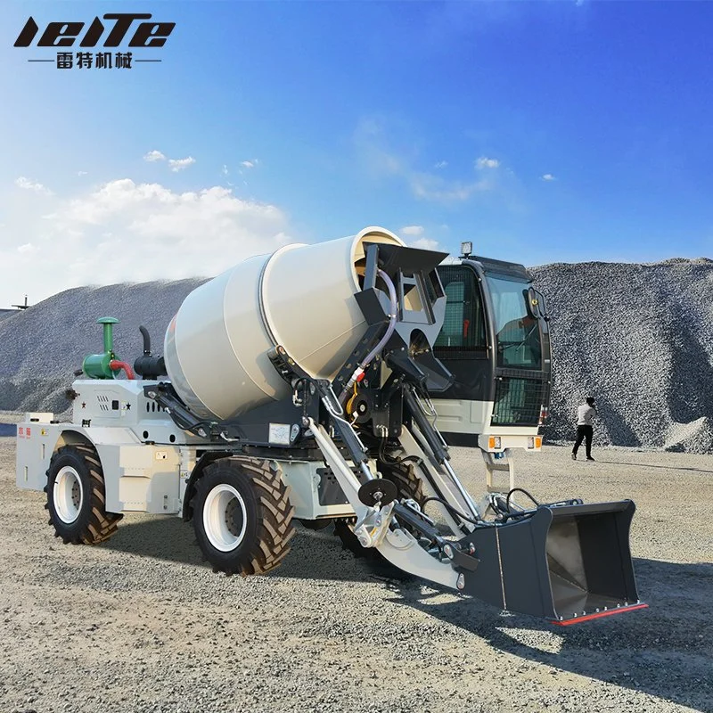 China Mobile Selbst Laden Beton Mixer Lkw Kleine Beton Mixer Zement Maschine Preise Mixer zu verkaufen