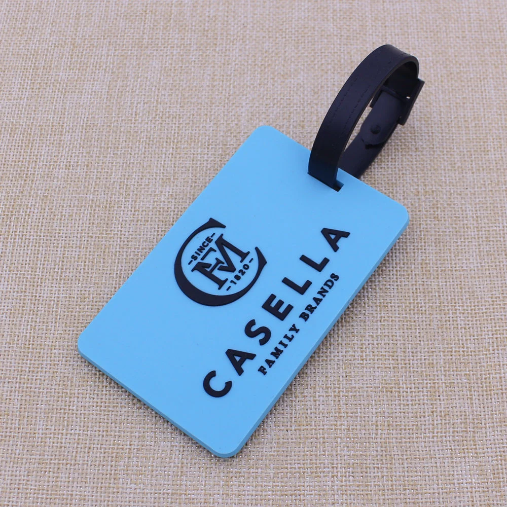 Custom 3D Soft Silicone Luggage Tag/ Rubber Bag Tag/ PVC Luggage Tag