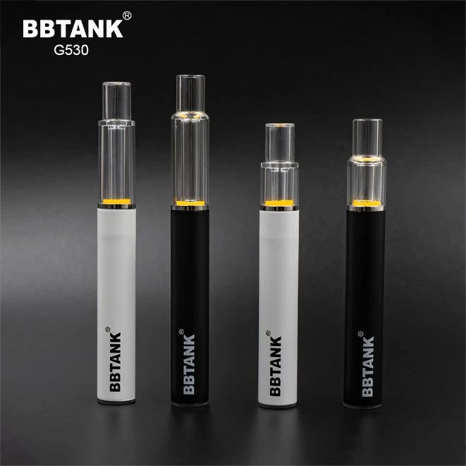 Best Selling 1ml All Glass Cartridge Disposable/Chargeable Hhc Vape Pen Bbtank G530