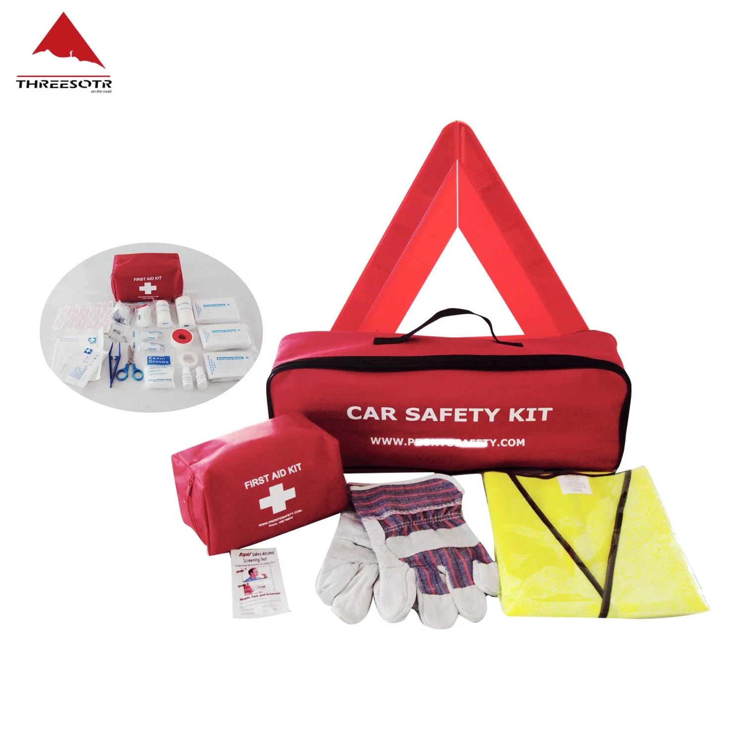 Roadside Car Emergency First Aid Kit