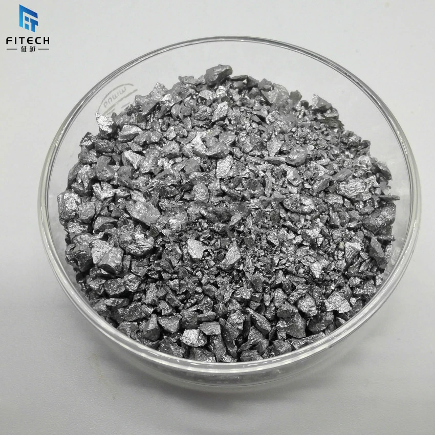 for Raw Material of High Aluminum Cement Size 0.2-6mm Alv55 Aluminum Vanadium Master Alloy