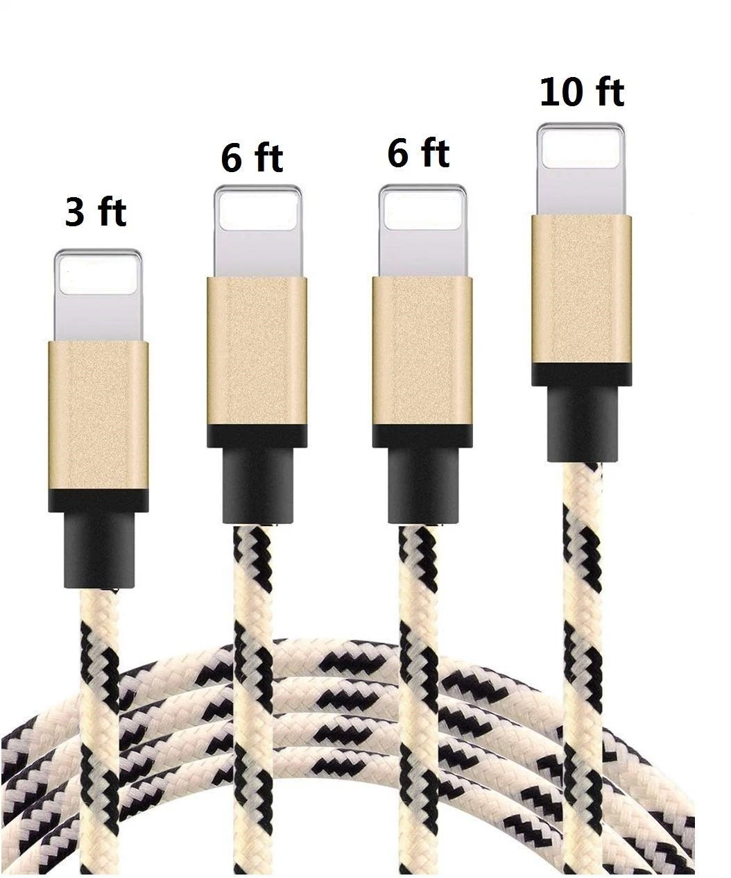 Nylon Braided Good Quality 2.4A High Speed Mobile Accessories for iPhone 11