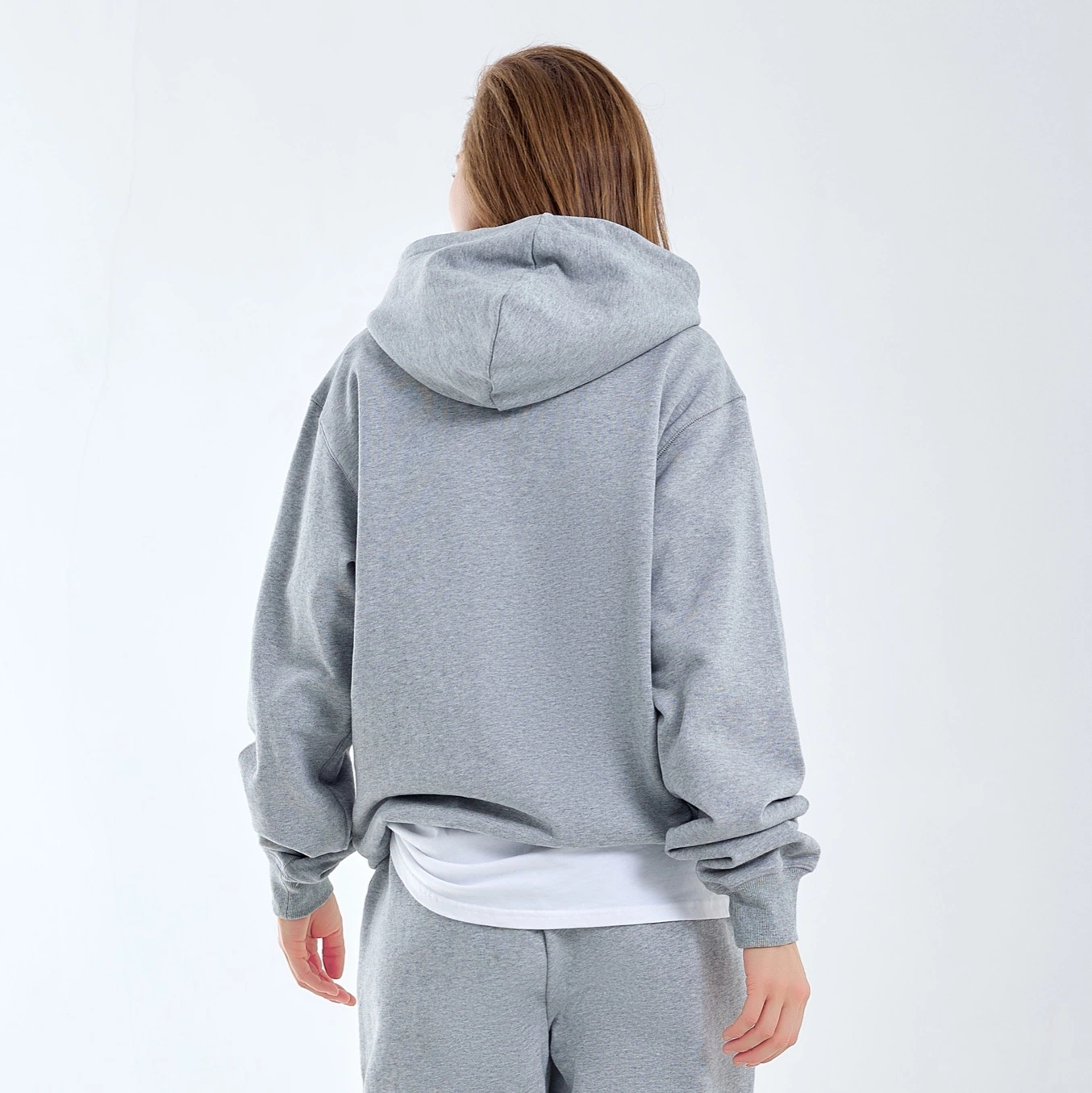 Custom High-Quality Clothing Cotton Polyester Women's Top Fashion Hoodie Blank Knitting Apparel Garment Sports Wear Logo Print Embroidery Accessories Low Price