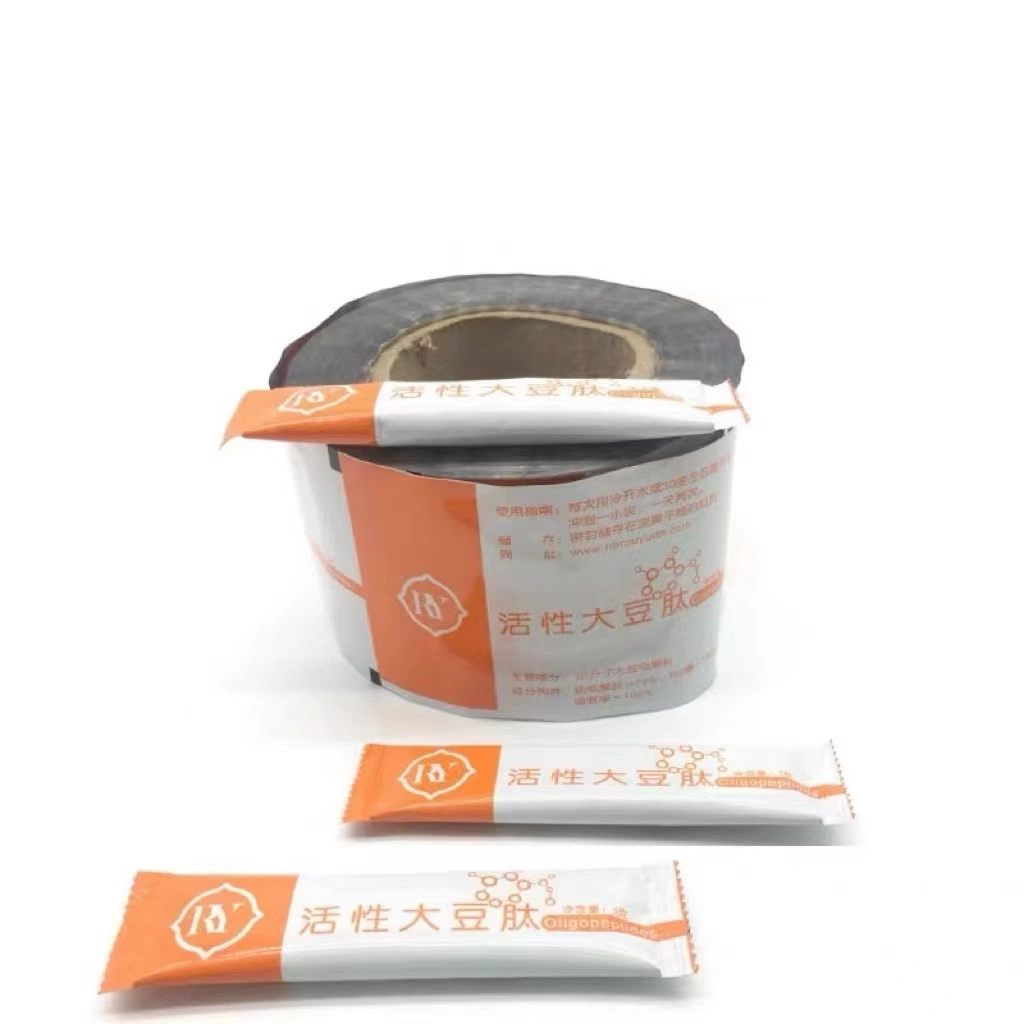 Benutzerdefinierte Instant Kaffee Beutel Film Hitze Versiegelbar Pulver Kunststoff Snacks Bonbon Food Verpackung Rollenfolie
