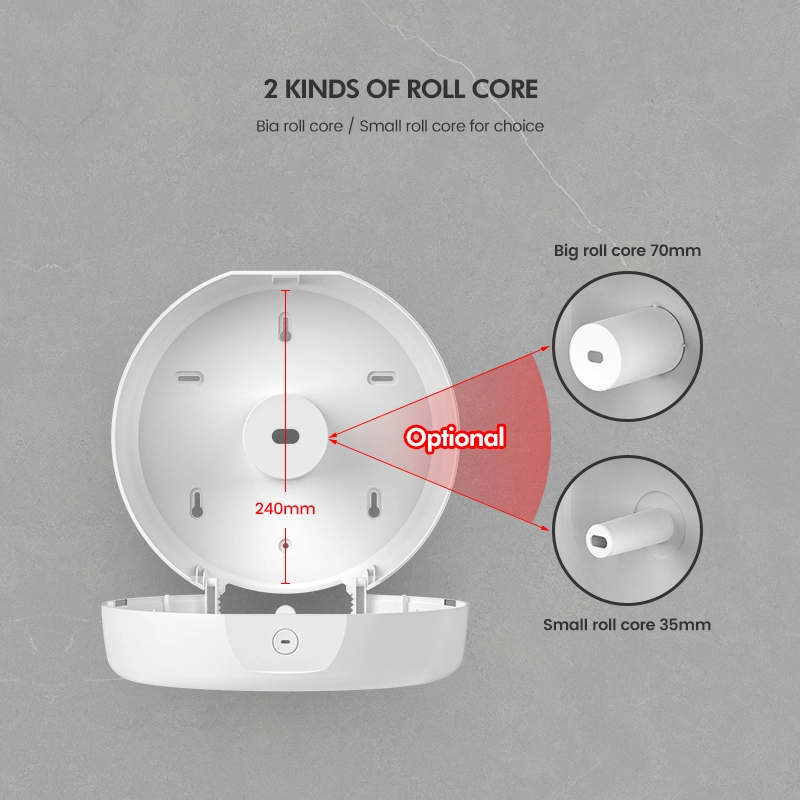 Saige High quality/High cost performance  ABS Plastic Wall Mounted Toilet Paper Holder