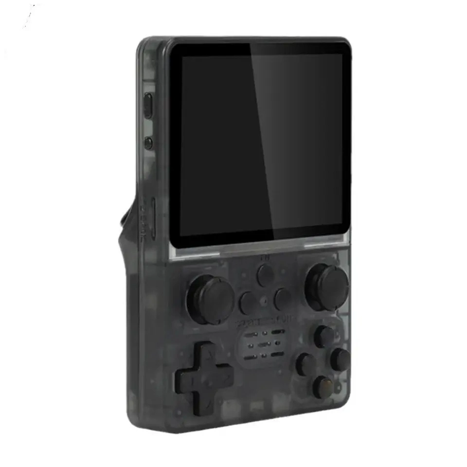 Handheld Powkiddy R35s Portable Game Console with 3.5-Inch IPS Screen Dual Rocker Games Kid's Gifts