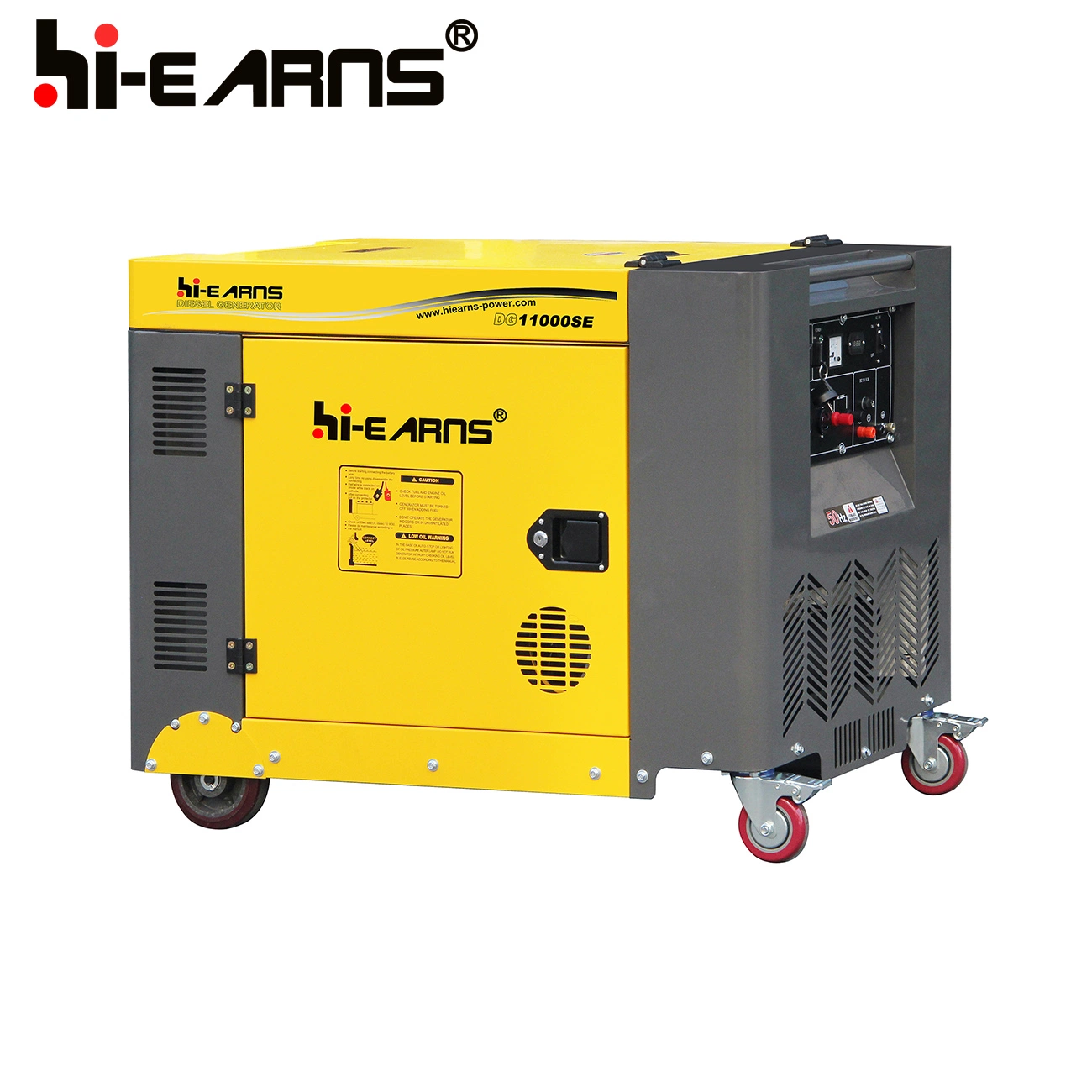 Silent Type Openable Canopy Power 7.5kw 7.5kVA Single Portable Silent Diesel Generating Set