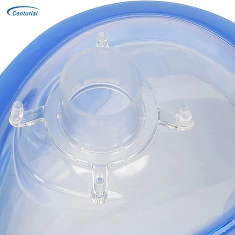 Hospital Safety PVC Anesthesia Mask for General Anesthesia During Operation