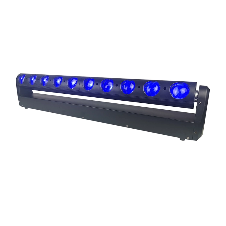 Luces LED de 10x40W 4en1 LED RGBW moviendo la cabeza de la luz de la etapa de las luces de bar Night Club