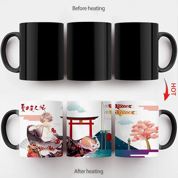 Farbe innen Keramik Sublimation Kaffee Becher Tasse 11oz Schwarz Sublimation Becher