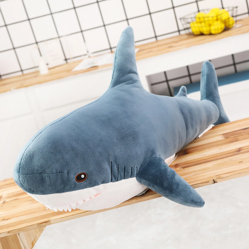 Le requin jeter l'Oreiller Cute un jouet en peluche Poupée Poupée gros cadeau rouge Net