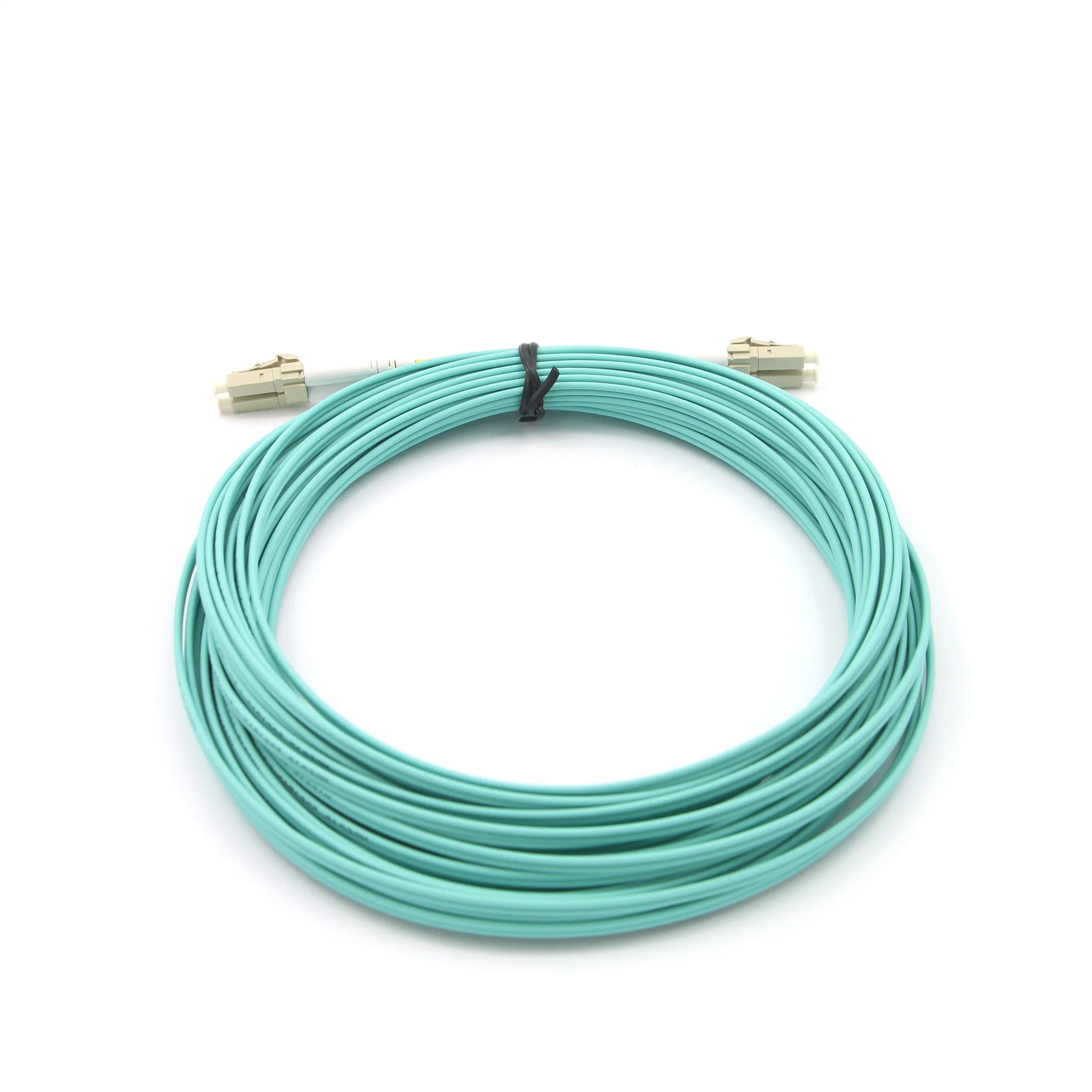 China FTTX 2/4/6/8/12/16/24 Core MPO/MTP LC/SC/St/FC/Mu conector para exteriores blindados Cable de conexión óptica de PVC de PVC de caída LSZH puente flexible Cable