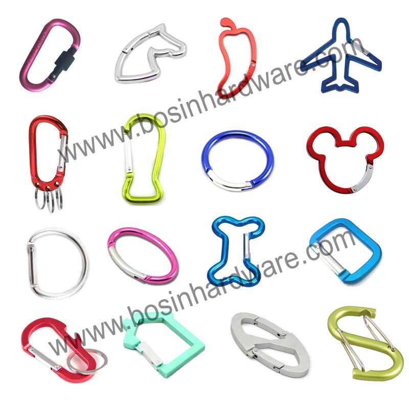 Safety Aluminum Alloy Carabiner Hook