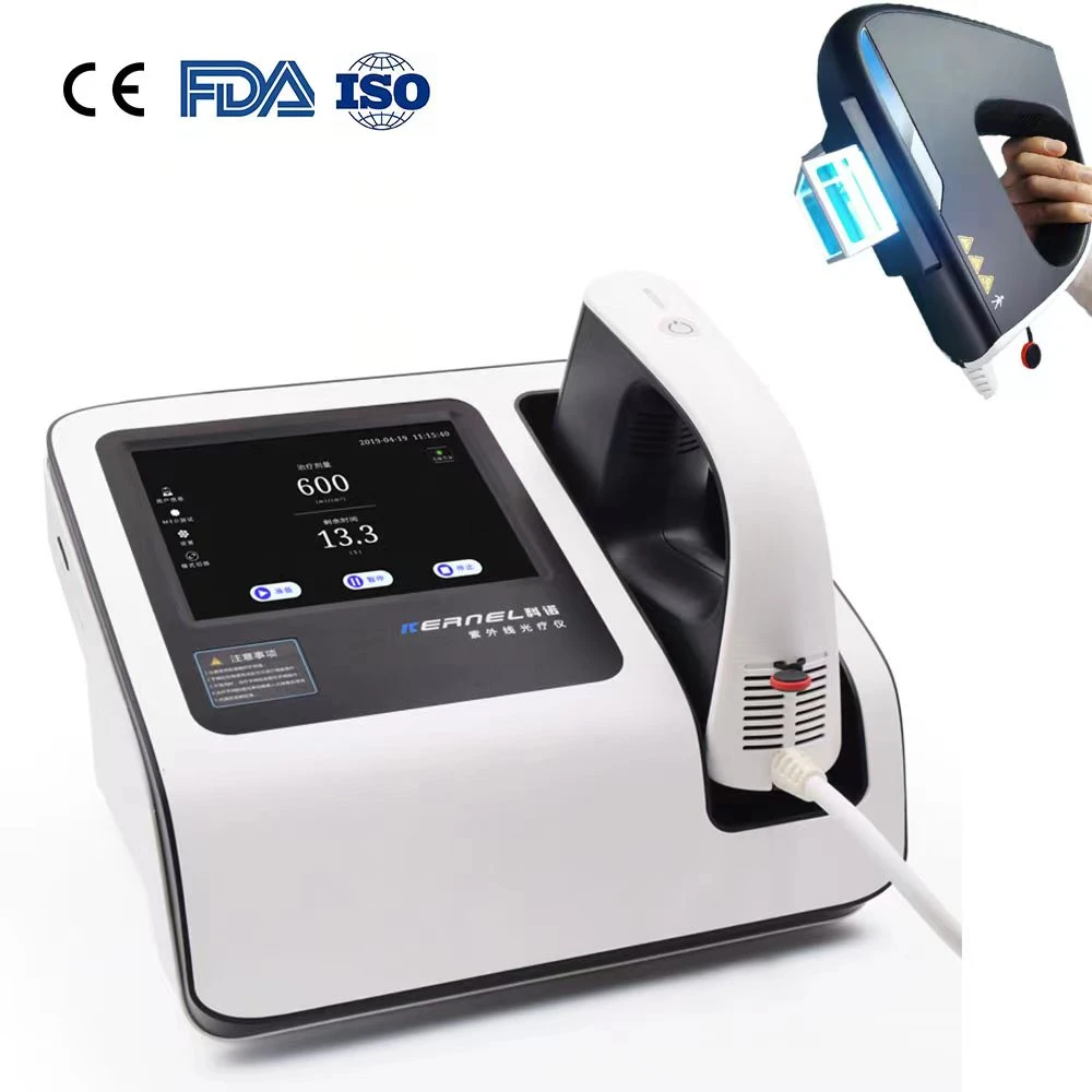 Портативный Eximal Elite Excimer Laser 308 нм целенаправленный Psoriasis Vitiligo Machine