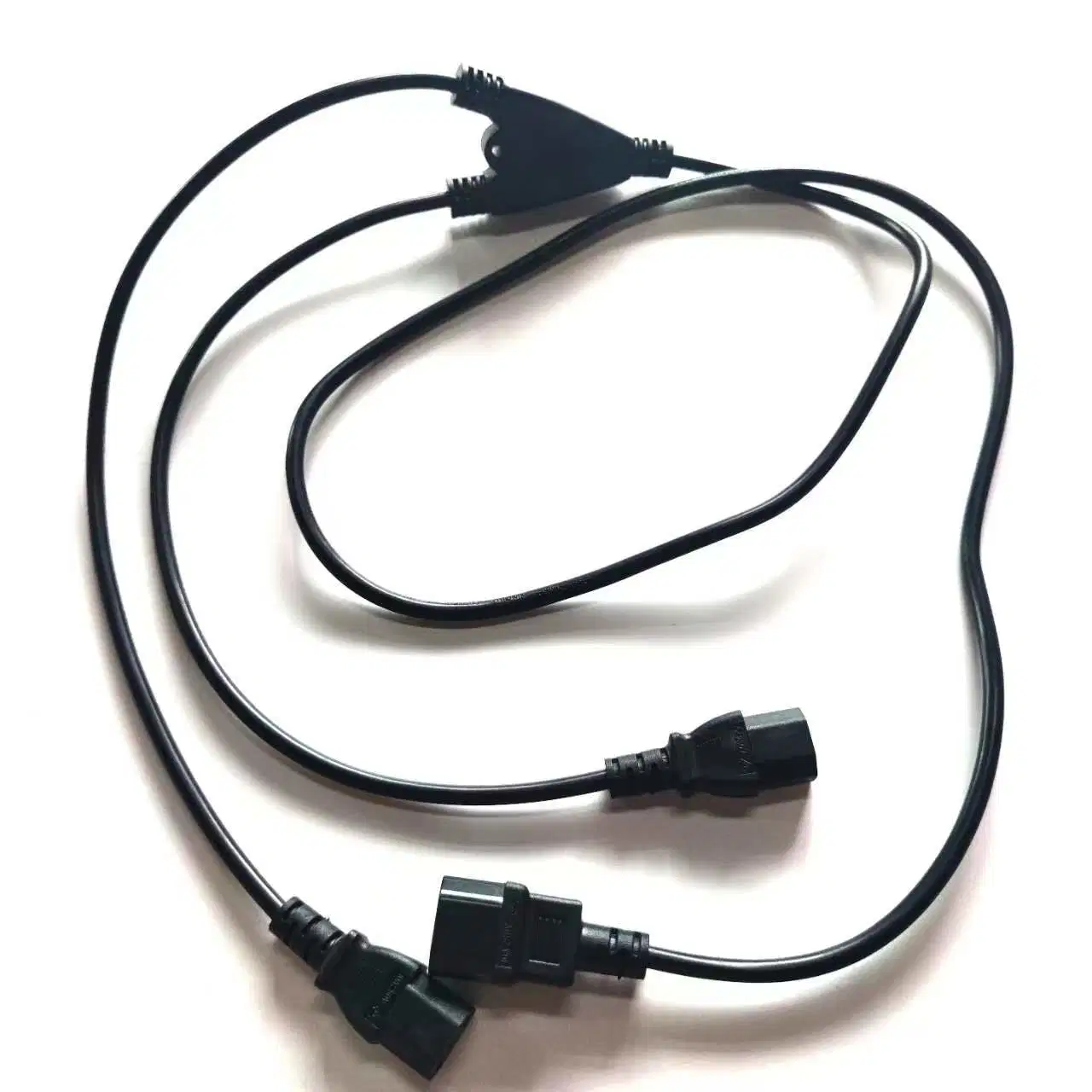 IEC C14 to 2xc13 Computer Power Extension Cord Y Splitter Power Cable