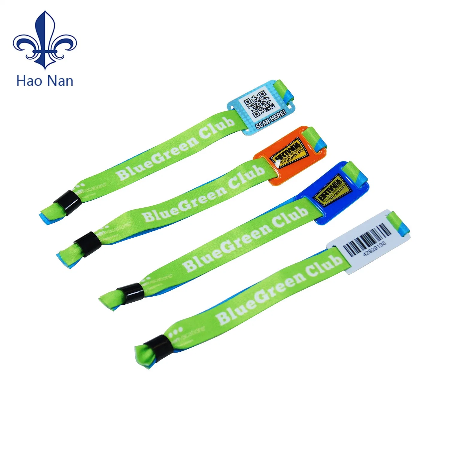 Custom Printed Wristband with RFID Tag