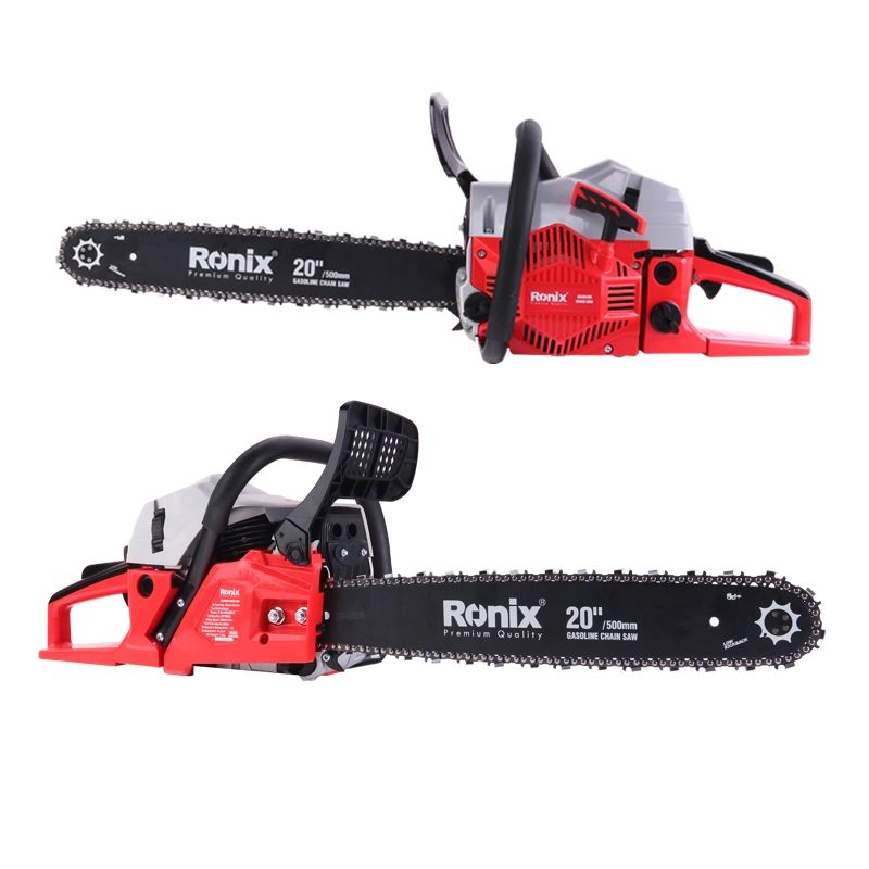 Ronix Model 4650 2300W 8500rpm 58cc Electric Gasoline Chain Saw Machine for Wood Cutting