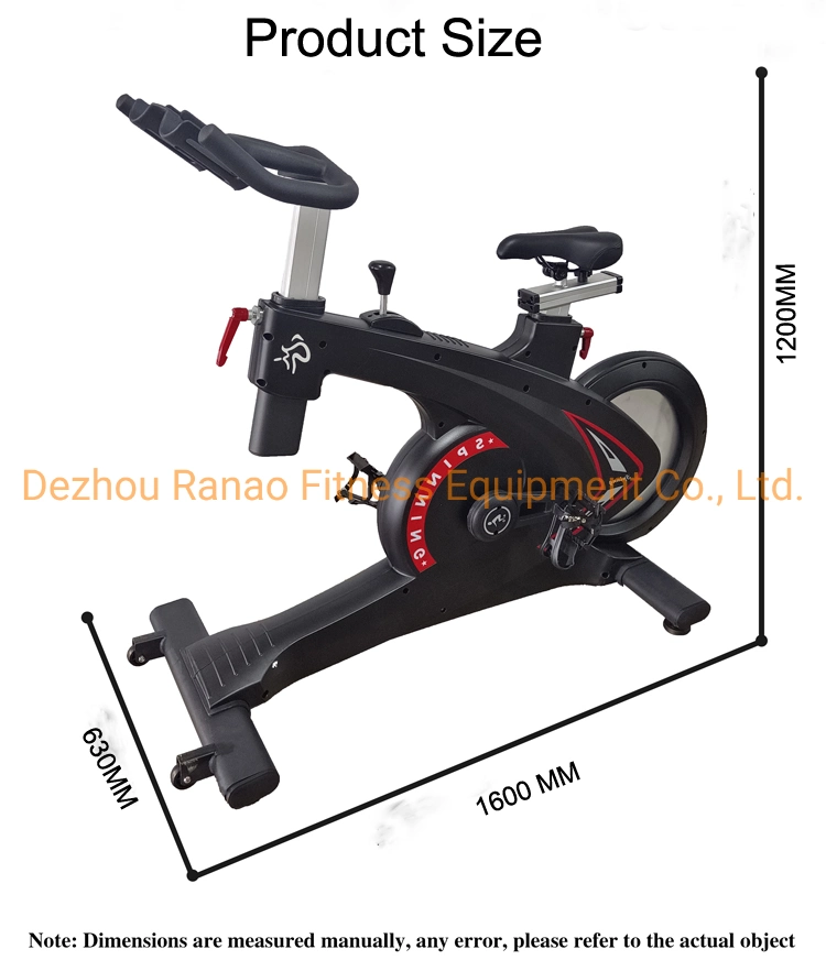 Anpassen Logo Neues Design Kommerzielle Übung Fahrrad Magnetische Schwere Spinning Fahrrad für den Fitnessraum