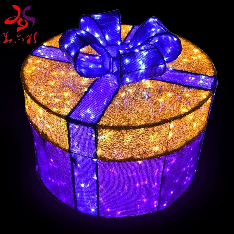Christmas Party Decoration Christmas Gift Box 3D Gift Boxes