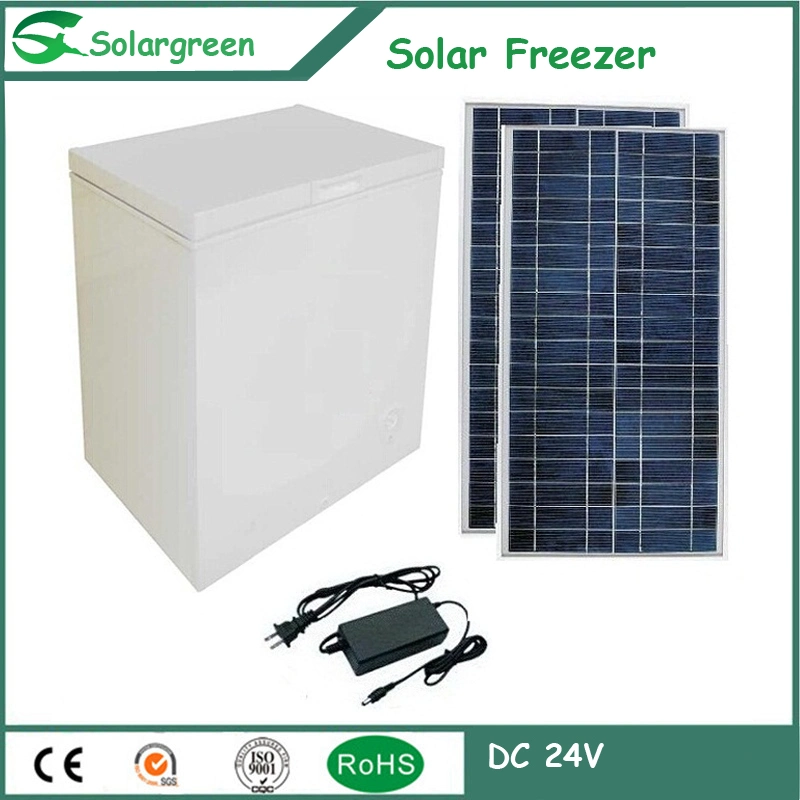 Home Use DC 12V Battery Apply Solar Refrigerator Freezer Manufacturer