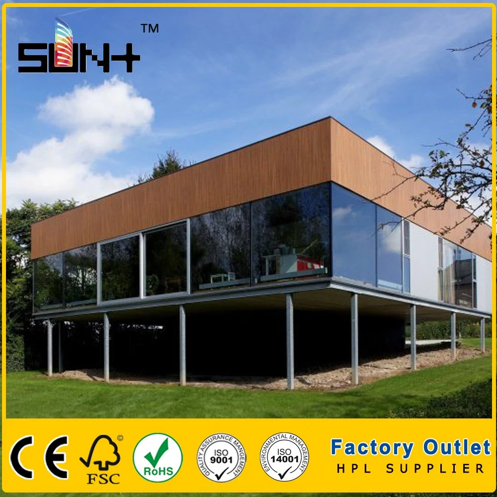 Exterior Decorative Partition Panel Fiber Cement Boards for Building Material