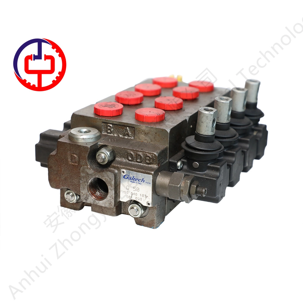 8 Spool Manual Valve Electro Hydraulic Control Valve