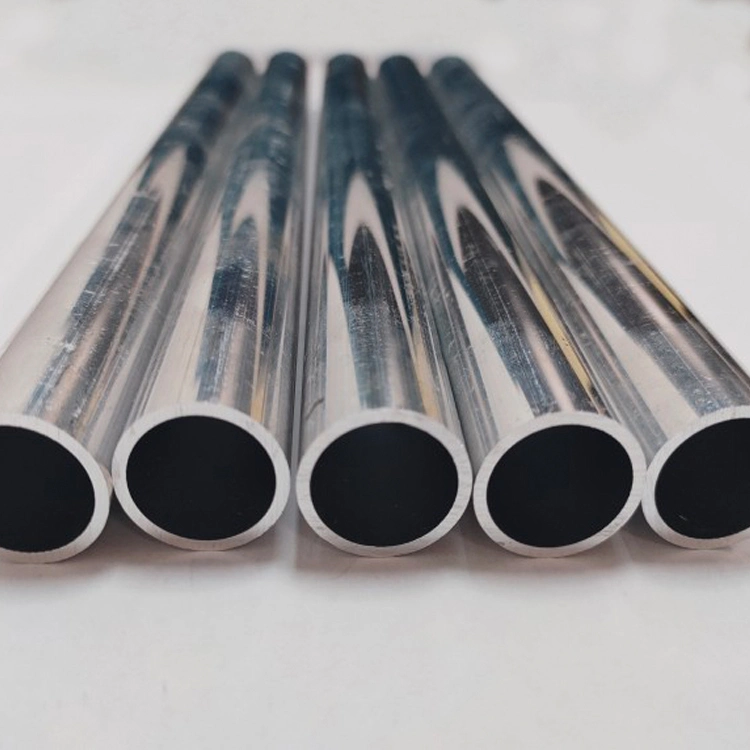 6061/6063/6060/6082/7005/7075 T5 T6 T651 tubo de aluminio de extrusión tubo de aluminio