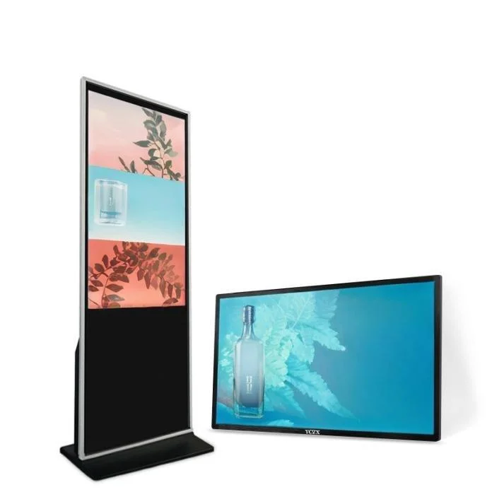 75 Inch Advertising Media Player Digital Signage LCD Display Touch Screens