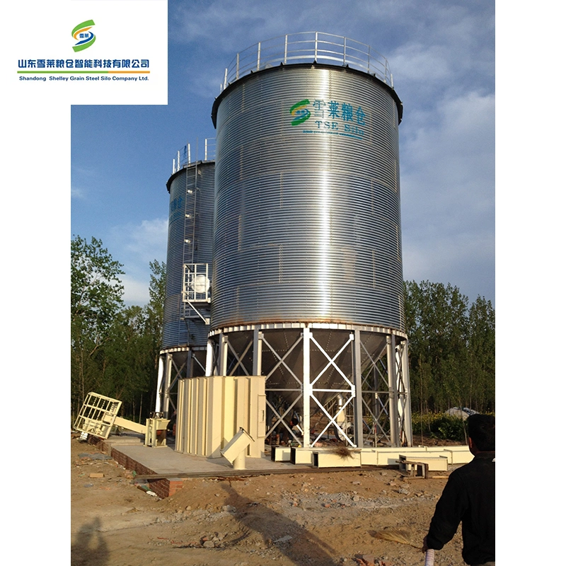 30-1500 Ton Storage Capacity Grain Silo with Customized Volume