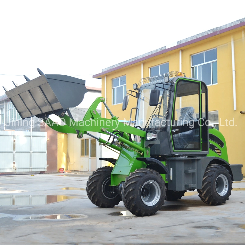 Manufacturer Earth-Moving Machinery Front End Electric Mini Wheel Loaders