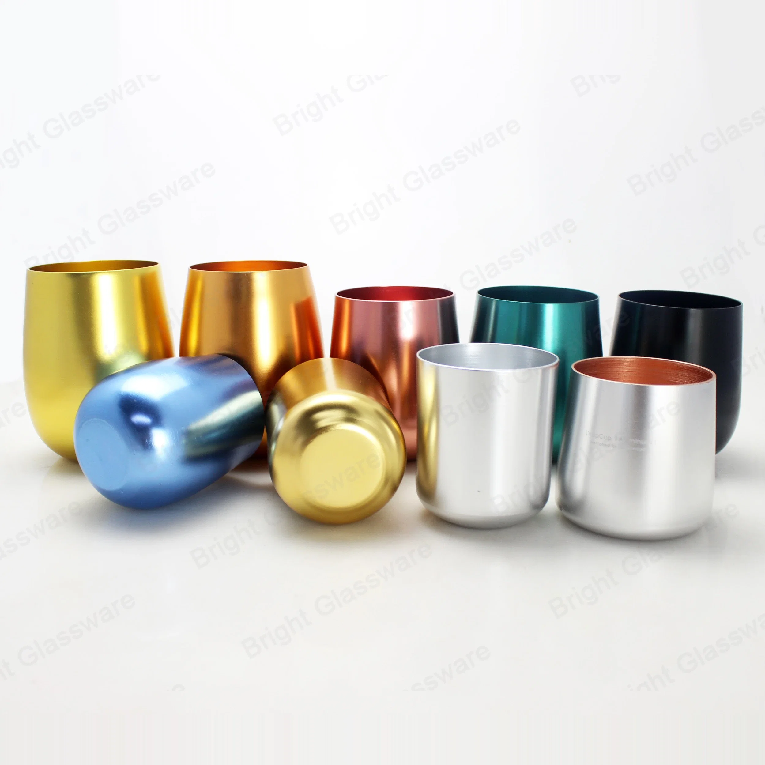 Custom Luxury Colored Aluminum Beer Cup with Lid Wholesale/Supplier